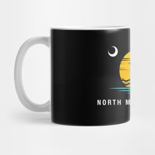 North Myrtle Beach South Carolina Palmetto Moon Mug